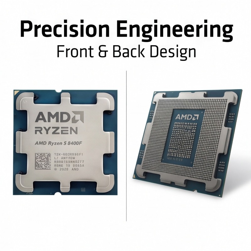 AMD Ryzen 5 8400F R5 8400F 6 C - đánh giá và giá Cpu Cooler