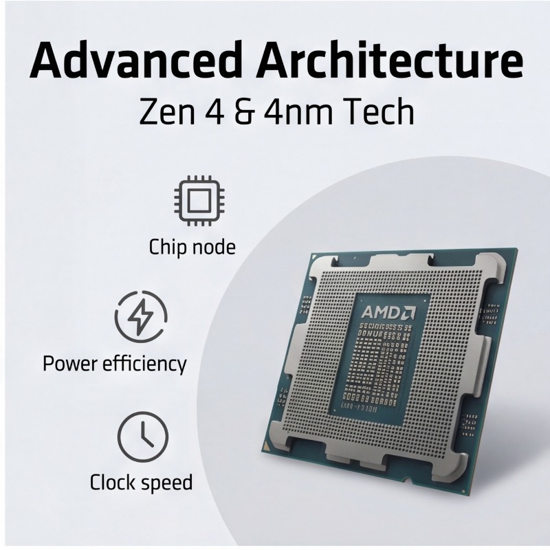 AMD Ryzen 5 8400F R5 8400F 6 C - đánh giá và giá Cpu Cooler