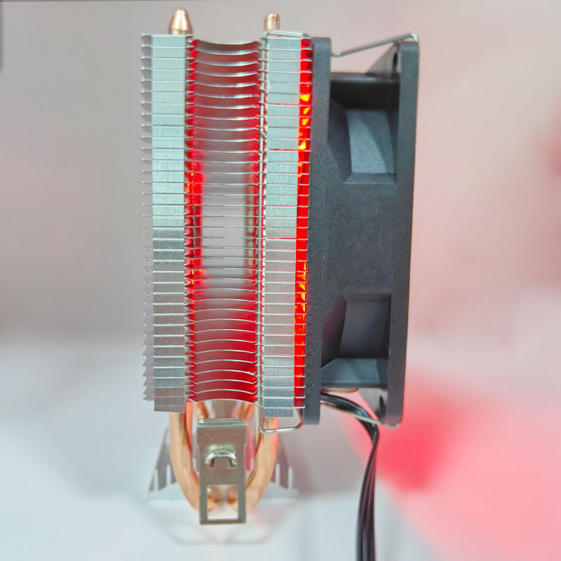 2 Heat-pipes CPU Cooler Tower  - đánh giá và giá Air Cooler Cpu