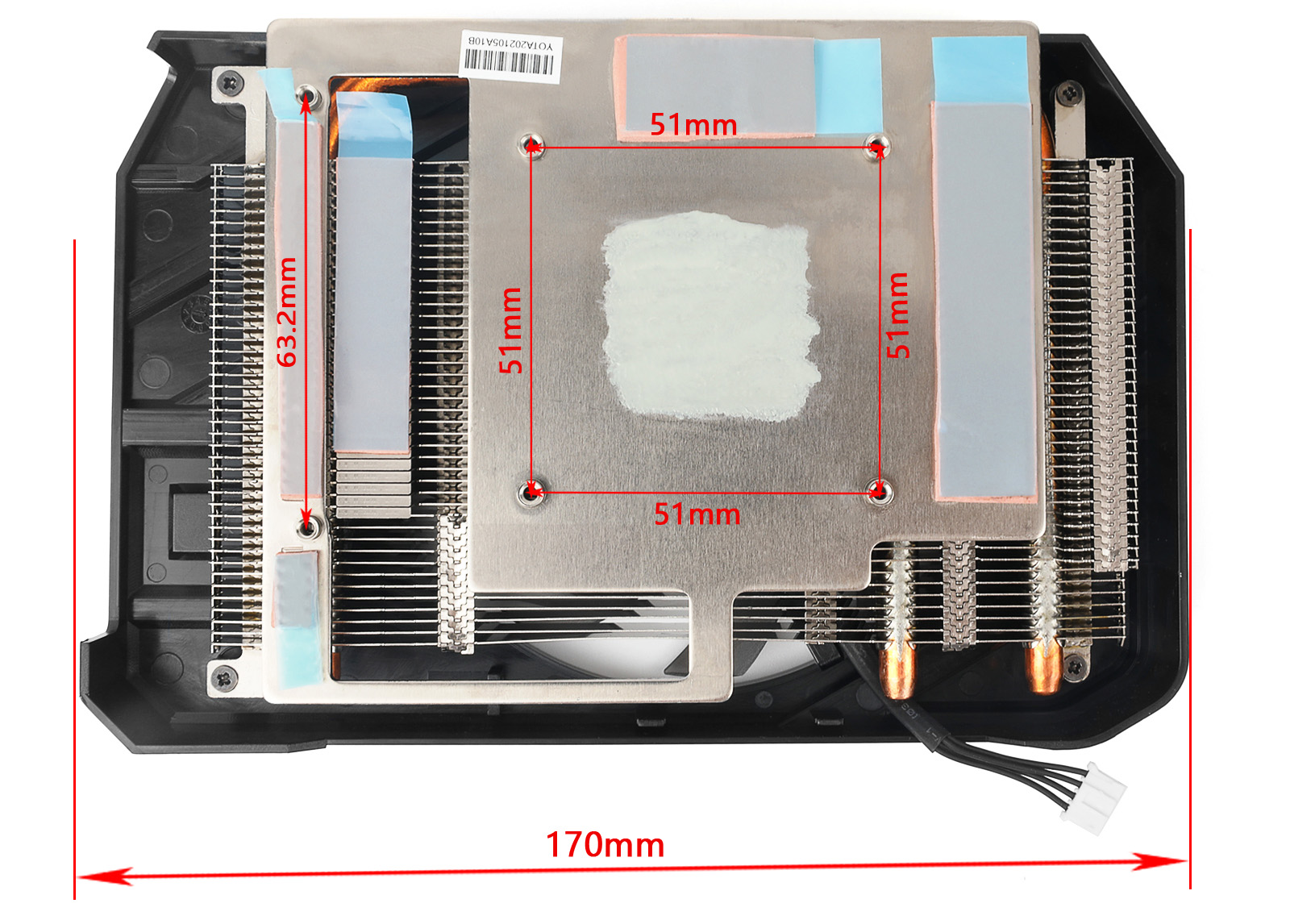 95MM GAA8S2H GPU Card Đồ Họa Q - đánh giá và giá Air Cooler Cpu