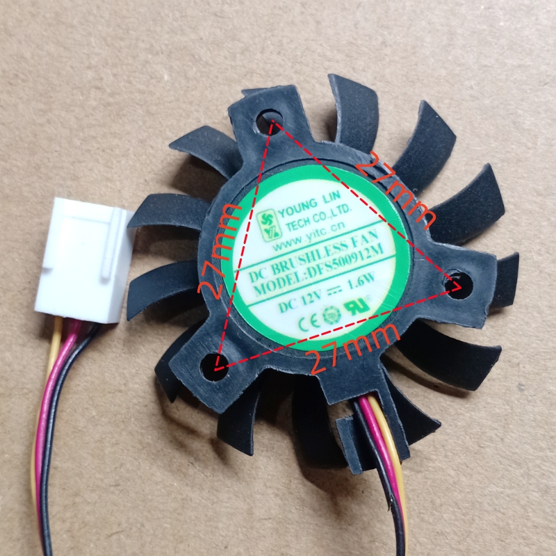 1PC New for DFS500912L DFS5009 - đánh giá và giá Air Cooler Cpu